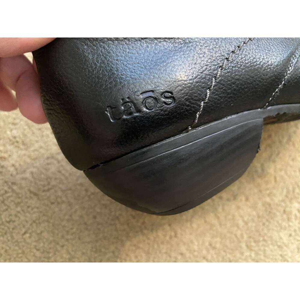 Taos Black Cobbler Shoes Dressy Casual Lace Up Oxford Minimalist Women’s 8.5 - Picture 7 of 12